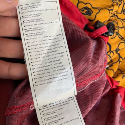 Damska Kurtka Golfowa Rozpinana Sportowa Vintage Czerwona L Nylon Poliester na Arena.pl