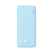 powerbank 10000mah airpow fast charge 20w - niebieski