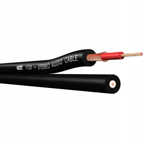 Kabel audio cinch Klotz 2RCA 2xRCA przewód - 0,75m na Arena.pl