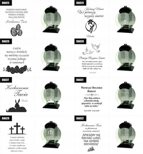 ZNICZ SZKLANY grawer CÓRECZKO na Arena.pl