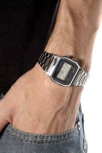 ZEGAREK MĘSKI CASIO A158WA-1D VINTAGE RETRO + BOX na Arena.pl