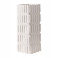 Mensa Home Wazon Quadratum 24x10cm 3d biały
