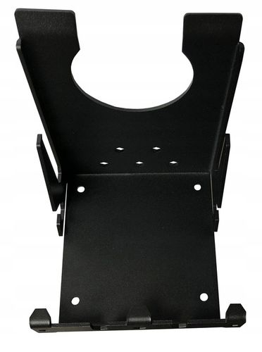 Wieszak uchwyt na kosę kosiarkę spalinową GRUBY MOCNY z haczykami otworami na Arena.pl