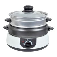 Multicooker wolnowar parowar 8w1 pojemność 1,5L garnek ceramiczny Hometech