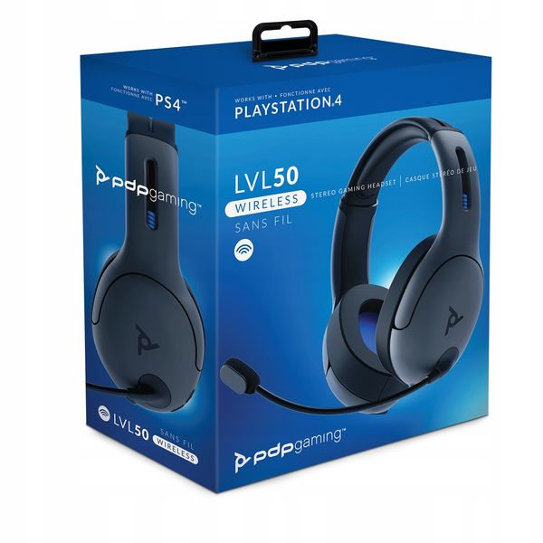 Headset PDP LVL50 PS4 czarny zdjęcie 2