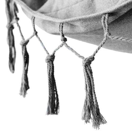 Hamak brazylijski krzesło wiszące BAHIO szare na Arena.pl