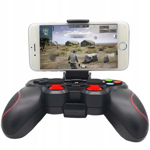 BEZPRZEWODOWY GAMEPAD PAD DO TELEFONU ANDROID PC iOS KONTROLER Z UCHWYTEM na Arena.pl