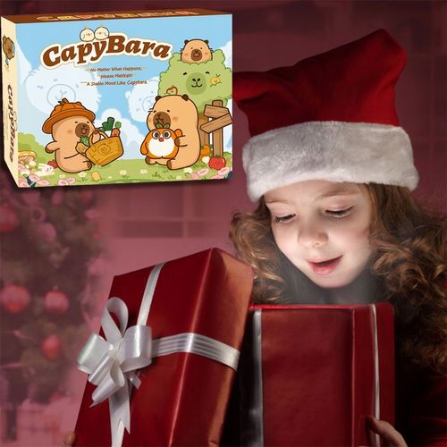 KALENDARZ ŚWIĄTECZNY KAPIBARA ADWENTOWY 24 OKIENKA PREZENT DLA DZIECI na Arena.pl