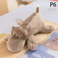 בי Cartoon Animal Elephant Lion Pluszowy pokrowiec na długopis dla dziecka Sezon szkolny Duża – 6