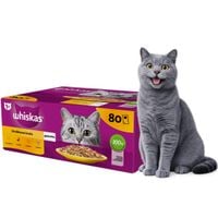 karma mokra dla kota whiskas drób w sosie galaretka mix 80x85g