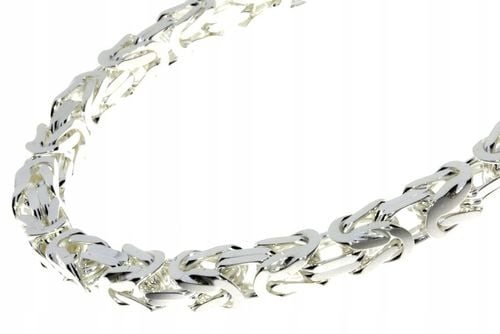 SREBRNY ŁAŃCUSZEK SPLOT KRÓLEWSKI-PRÓBA -925-50 CM na Arena.pl
