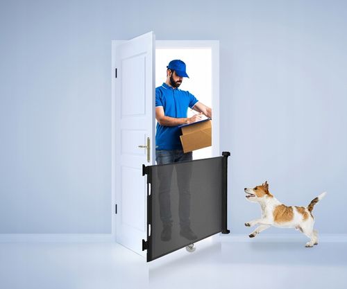 Barierka Zabezpieczająca Bramka Ochronna na Schody do Drzwi Roleta do na Arena.pl