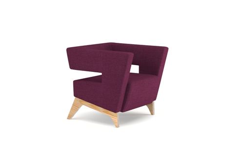 Fotel Loop fioletowy na Arena.pl