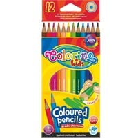 KREDKI OŁÓWKOWE SZEŚCIOKĄTNE 12 14687PTR COLORINO