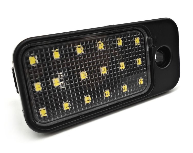 Jeep Grand Cheorokee lampki tablicy rejestracyjnej LED 2 szt zdjęcie 9