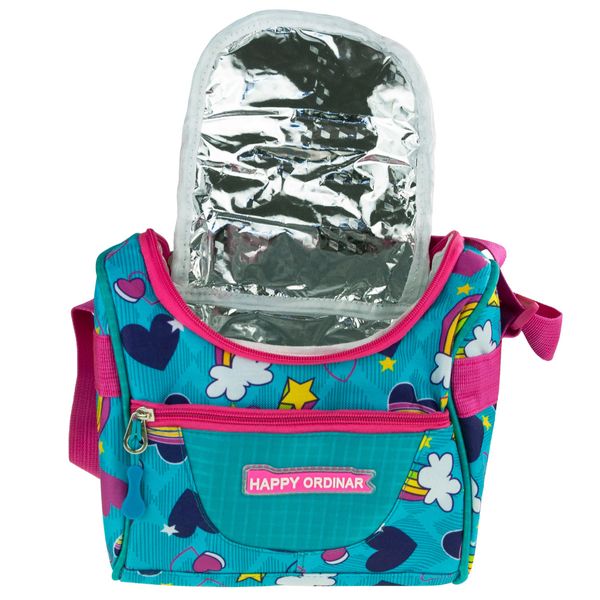LUNCH BAG TORBA TERMICZNA DZIECIĘCA NIEBIESKA zdjęcie 13