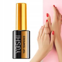 Yoshi Top hybrydowy 10ml mocny na lakier paznokcie TOP TEMPERED