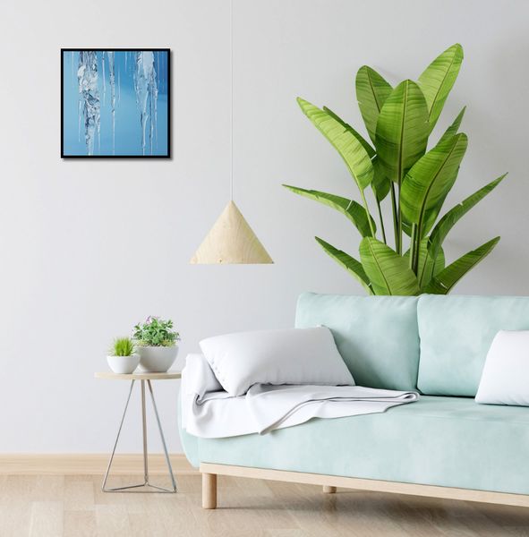 Plakat 40x40cm Kryształowe Sople zdjęcie 4