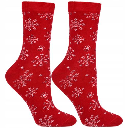 Skarpetki Świąteczne Bawełniane 2-PARY SKARPETY NA PREZENT MORAJ 38-41 na Arena.pl