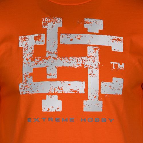 T-shirt BASIC CLASSIC Rozmiar - S, Kolor - ORANGE na Arena.pl