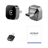 Mini bezprzewodowy adapter CarPlay Android Auto Plug and Play Dongle Smart