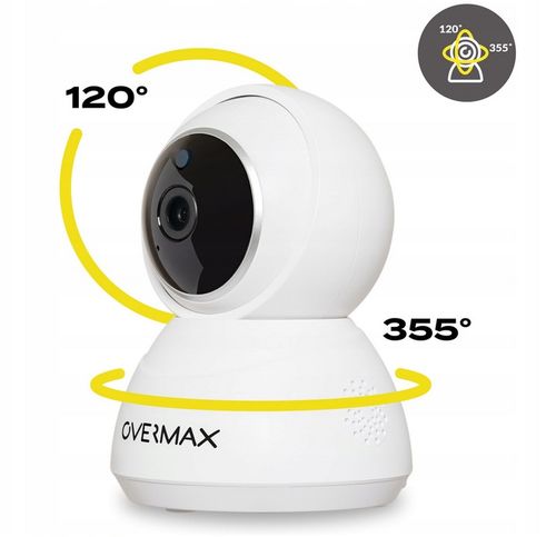 BEZPRZEWODOWA KAMERA IP MONITORINGU OBROTOWA WIFI FULLHD MIKROFON GŁOŚNIK na Arena.pl