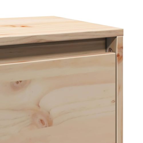 Szafki ścienne, 2 szt., 80x30x35 cm, lite drewno sosnowe na Arena.pl