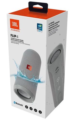 Oryginalny głośnik JBL FLIP 4 bluetooth szary na Arena.pl