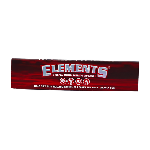 box - 50 x bibułki elements red king size slim na Arena.pl