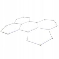 PLAFON ŚCIENNY SUFITOWY LED LIGHT PRESTIGE GEOMETRIC LP-0109/5C 4K BIAŁY
