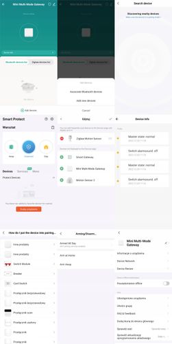Multibramka Centralka Bramka Mini Alarm ZigBee Bluetooth WiFi TUYA Smart na Arena.pl