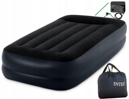 Materac Dmuchany Jednoosobowy Łóżko z Pompką 230V Intex 64122ND MODEL 2024 na Arena.pl