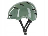 Kask Rowerowy KROSS Capitalo M 54-58cm City Otwory Wentylacyjne Zielony