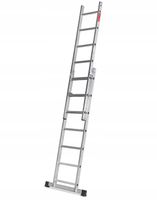 Rusztowanie aluminiowe 2x7 podest roboczy składany drabina 3w1 BAULICH