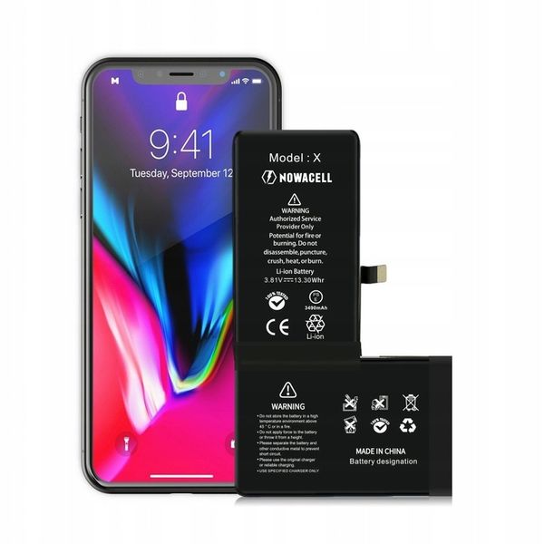 Bateria NOWACELL do telefonu iPhone X 3500mAh zdjęcie 4