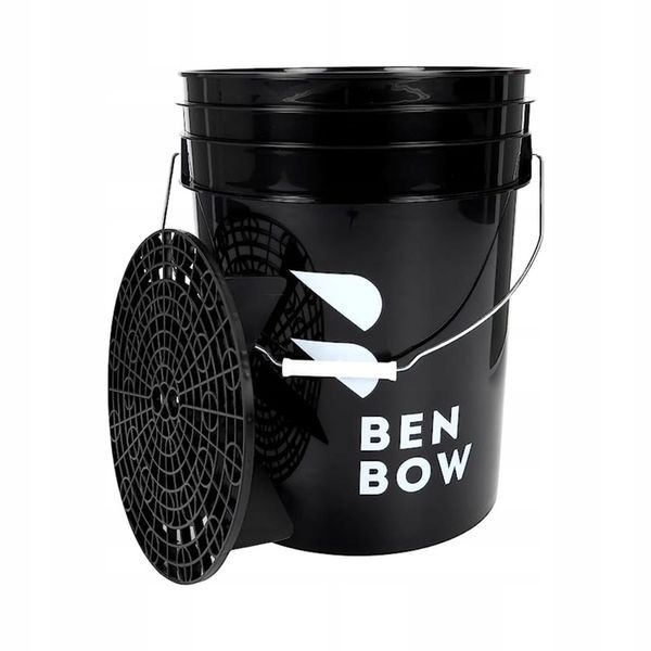 Wiadro CZARNE do mycia z separatorem WASH RINSE zdjęcie 1