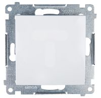 Simon54 Łącznik jednobiegunowy DW1.01/11 biały