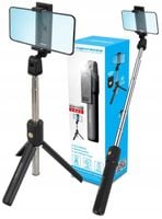 SELFIE STICK UCHWYT KIJEK NA TELEFON STATYW Z PILOTEM TRIPOD BLUETOOTH