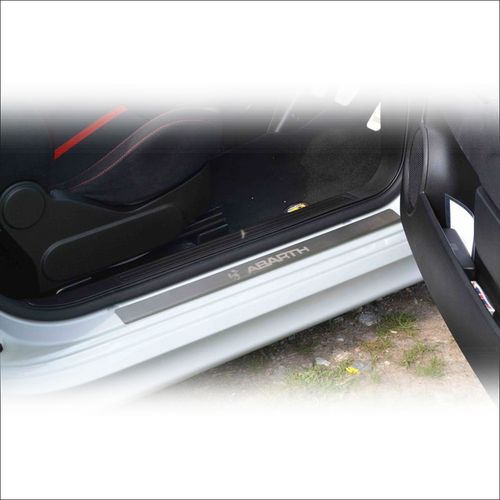 Listwa progowa FIAT 500  ABARTH Stal nierdzewna 304 mat 2szt na Arena.pl