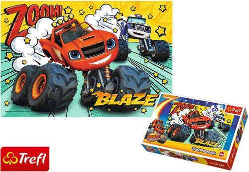 Trefl Puzzle Blaze i Megamaszyny 60 elementów na Arena.pl