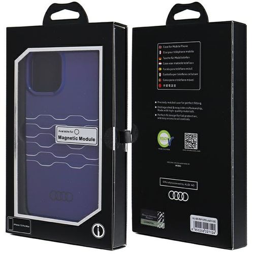 Etui Audi do iPhone 13 Pro Max, Niebieski, MagSafe na Arena.pl