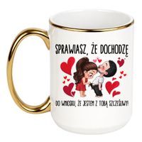 Duży Biało-Złoty 450 ml