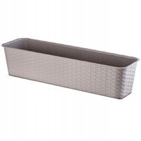 KADAX Skrzynka Balkonowa 60cm Doniczka Karmelowa