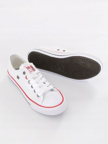 BIG STAR BIAŁE DAMSKIE TRAMPKI T274022 NISKIE 40 na Arena.pl