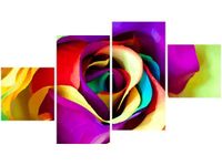 90CM 160 OBRAZ 4 ELEM MAJSTERSZTYK ŚCIENNY