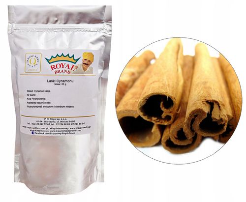 Laski Cynamonu 60g 15-18 Sztuk Cynamon w Laskach na Arena.pl