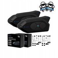 Interkom motocyklowy Noeci GoCom4 - 1200m, Radio FM, Bluetooth - 2