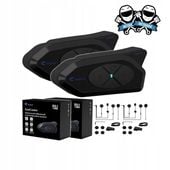 Interkom motocyklowy Noeci GoCom4 - 1200m, Radio FM, Bluetooth - 2