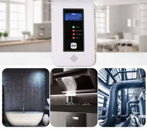 CZUJNIK CZADU I GAZU 2W1 WIFI TUYA DETEKTOR TLENKU WĘGLA CO METAN BUTAN na Arena.pl