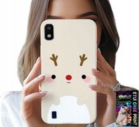 ETUI DO SAMSUNG A10 - RENIFEREK, RENIFER, ŚWIĄTECZNE WZORY